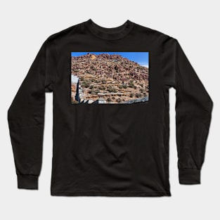 Pray Wheels Galore. Shygatse, Tibet. Long Sleeve T-Shirt